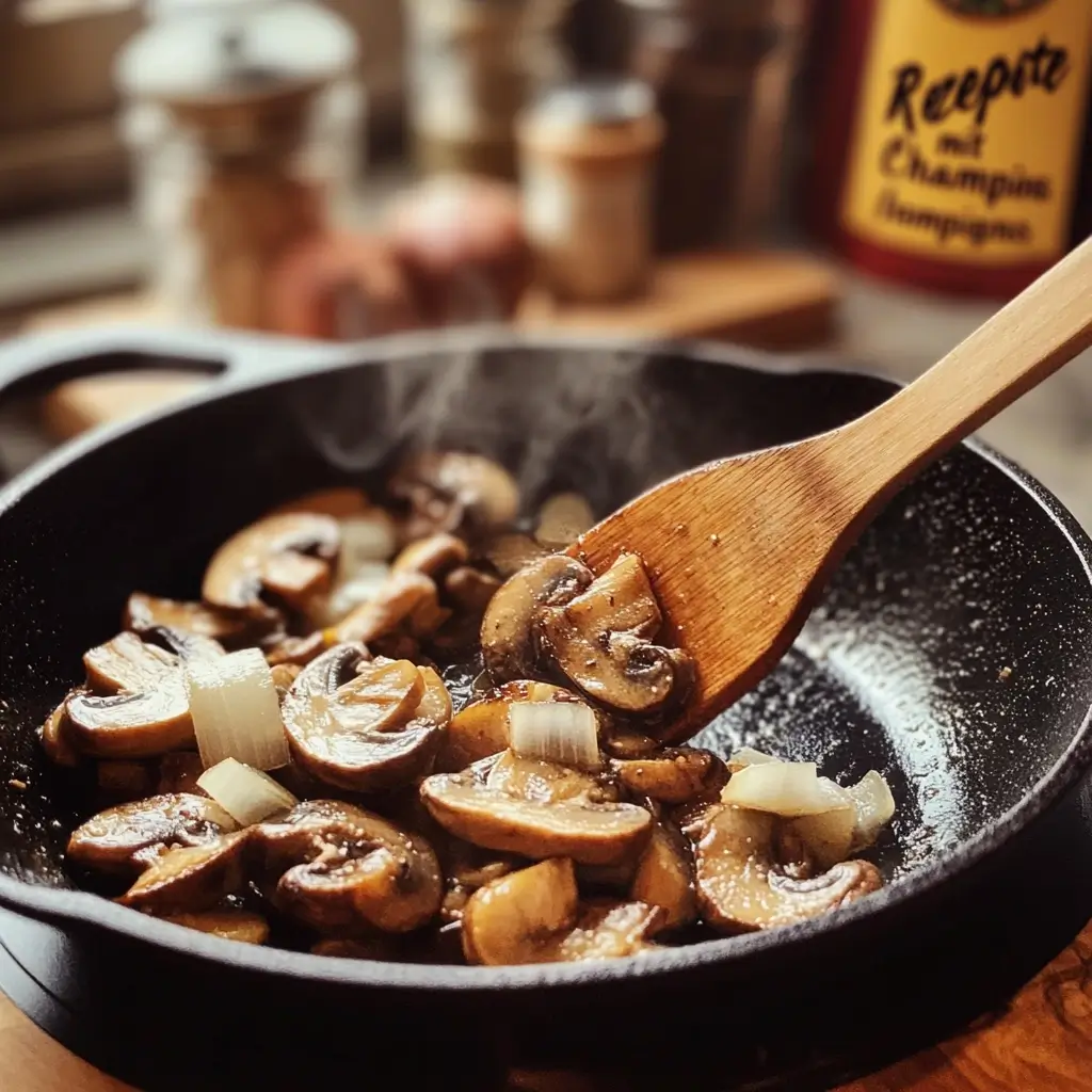 Pilzburger mit Portobello – kindgerechte Variante von Rezepte mit Champignons