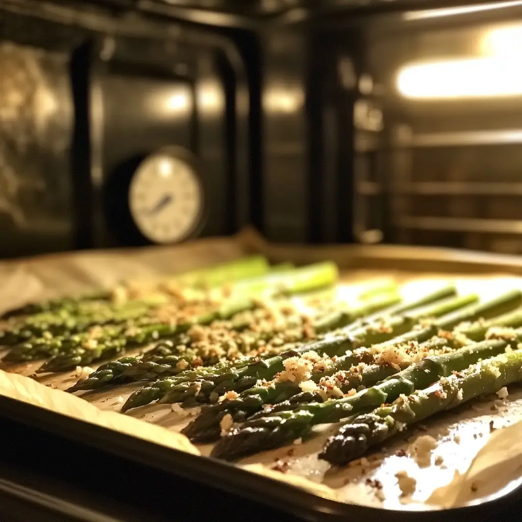 Grüner Spargel in der Pfanne gebraten – Rezept Grüner Spargel