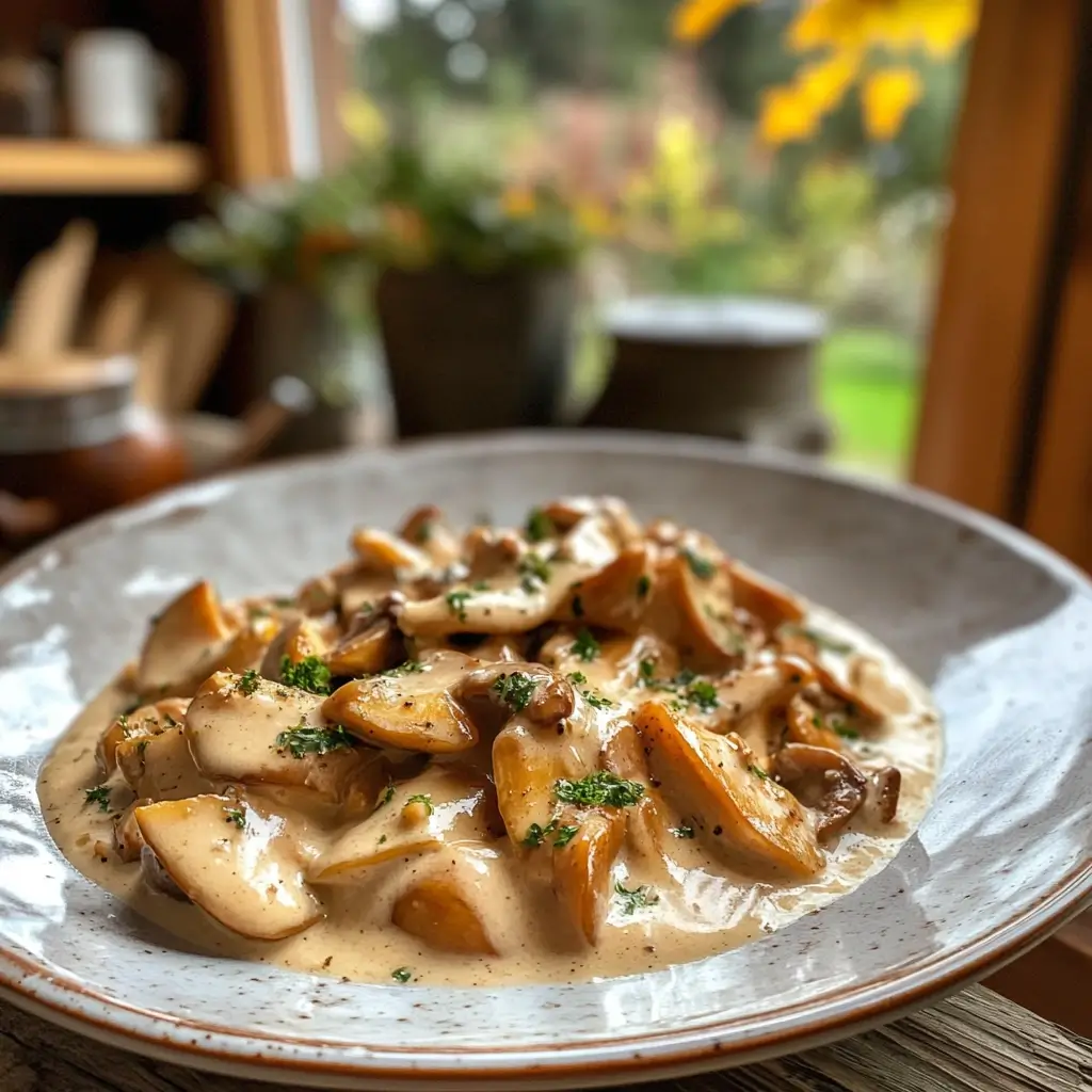 Frisch gepflückte goldgelbe Eierschwammerl im Korb, gesammelt im Wald.