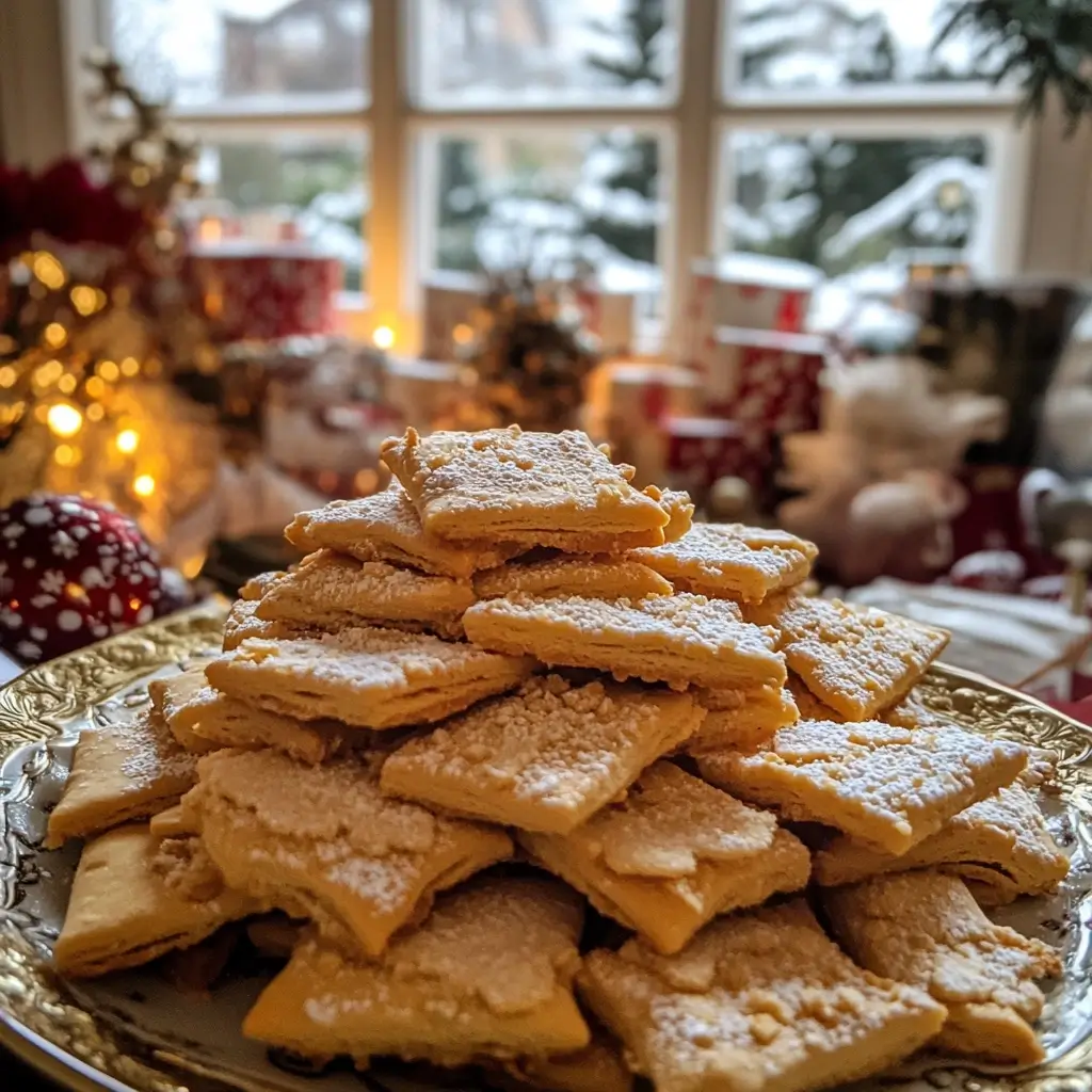 Selbstgemachte Kekse nach Kekse Rezept in Zellophan verpackt als liebevolles Geschenk.