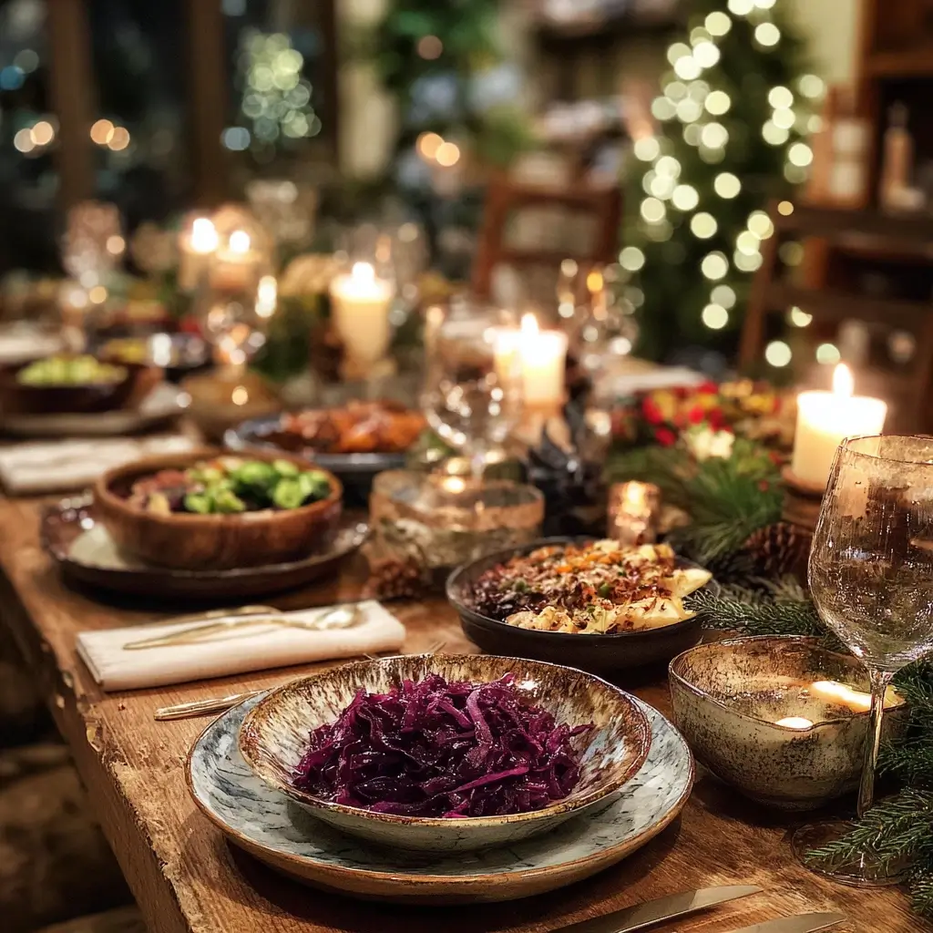 Rotkohl Rezepte servierfertig dekoriert mit Petersilie