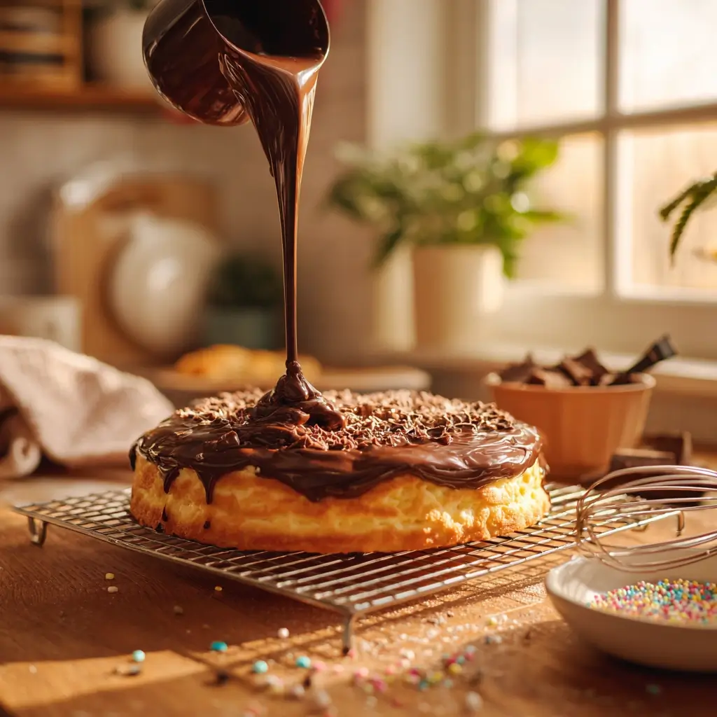 Baumkuchen Rezept – Veredelung mit Schokoladenglasur