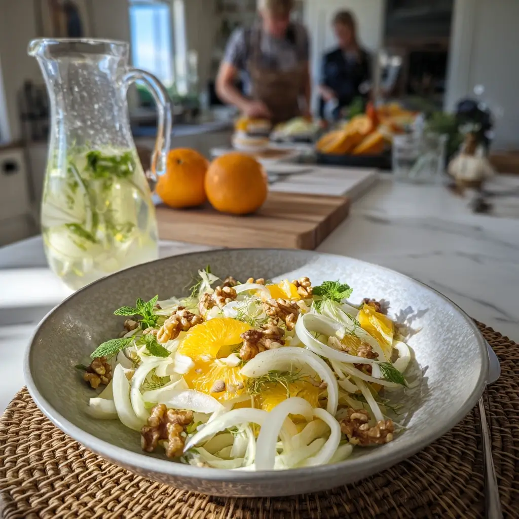 Fenchelsalat mit Orangen und Balsamico-Dressing – Fenchel Rezepte