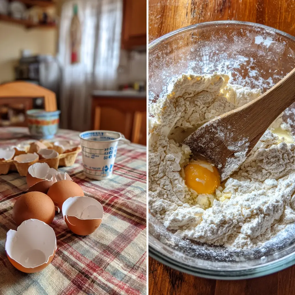 Pfannkuchen Rezept herzhaft mit Eiern, Mehl und Milch zubereiten