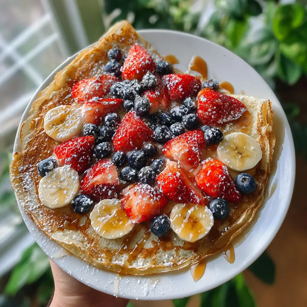 Pfannkuchen Rezept Vegan – goldene vegane Pfannkuchen in der Pfanne