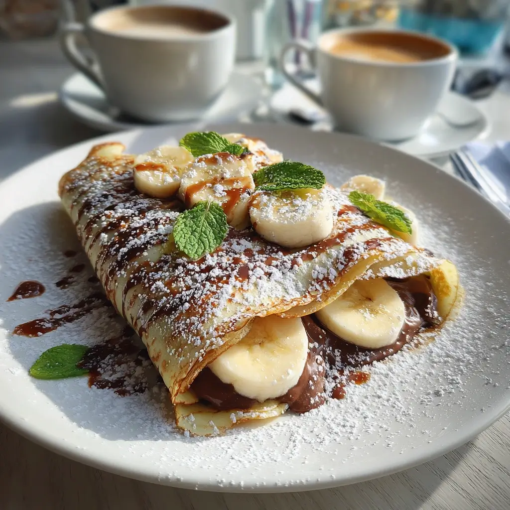 Pfannkuchen Rezept Einfach herzhafte Variante mit Spinat und Feta