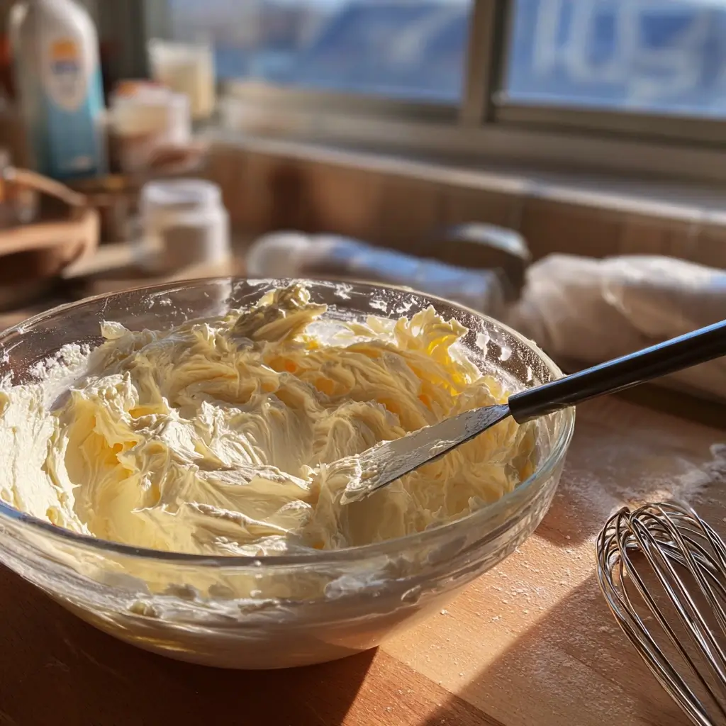 Mascarpone-Creme für Tiramisu ohne Ei in Schüssel