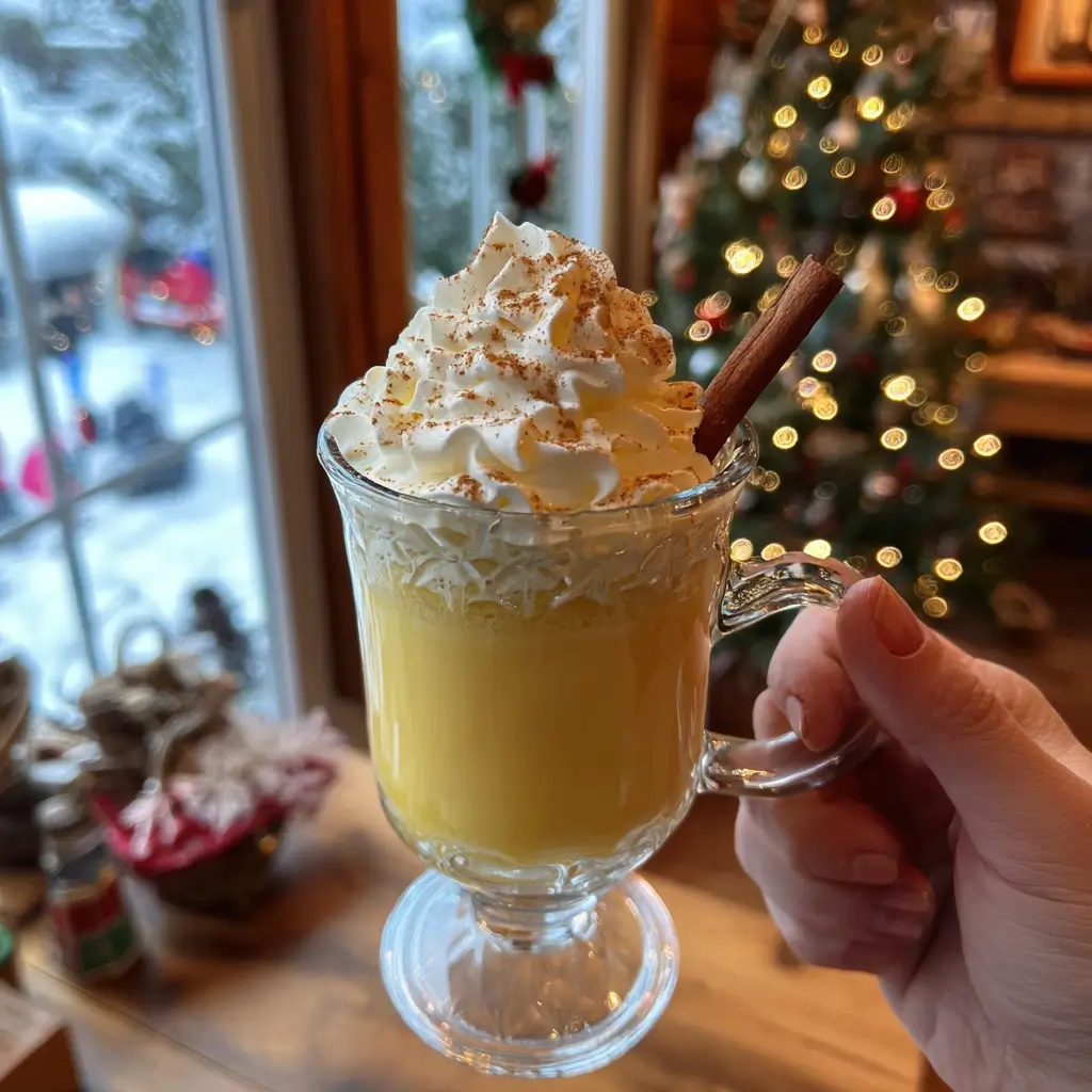 eierpunsch rezept fertig serviert cremig und warm im winter