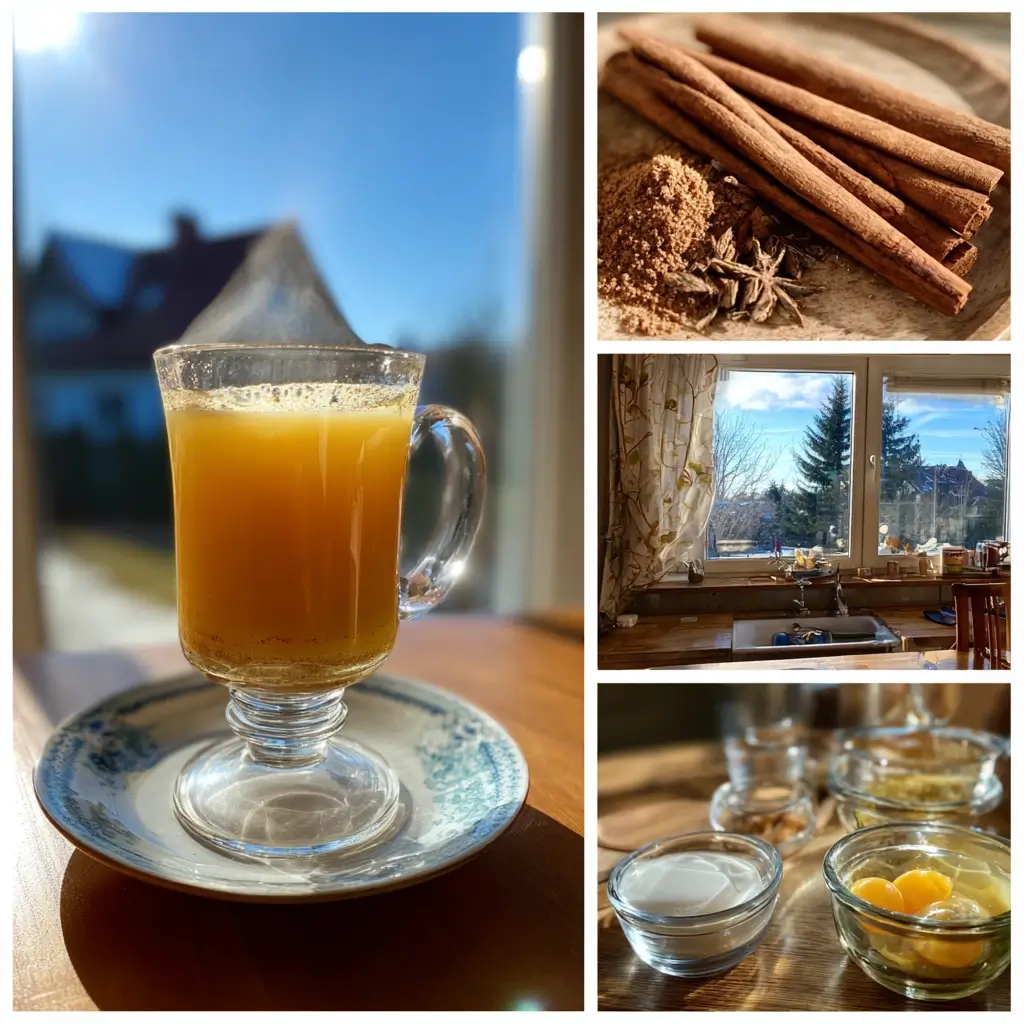 rezept eierpunsch gewürze zimt muskat vanille für aromatischen geschmack