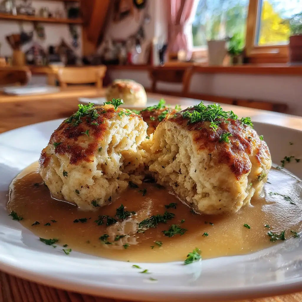 rezept semmelknödel klassisch locker wie bei oma mit soße