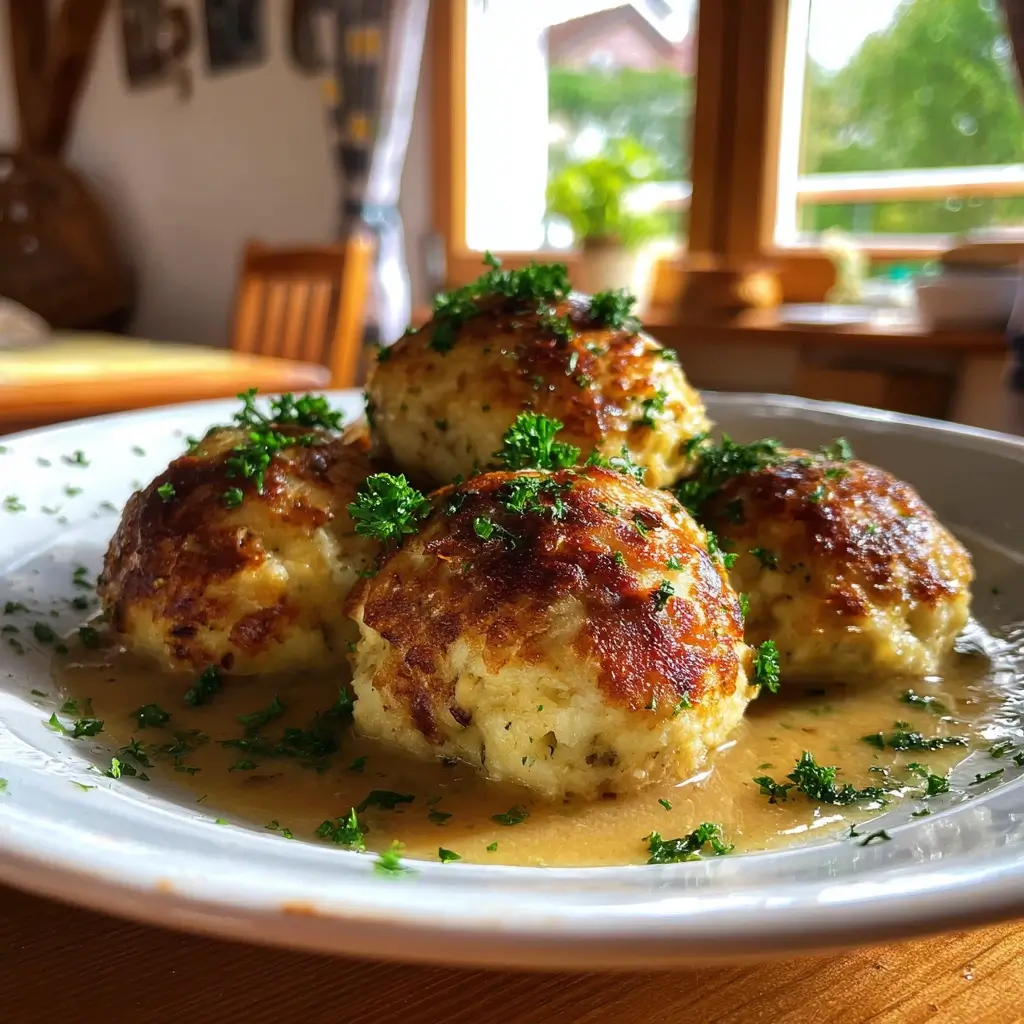 semmelknödel rezept oma klassisch locker und original auf teller serviert