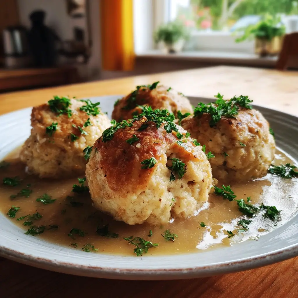 semmelknödel rezept oma detailaufnahme lockere struktur knödel