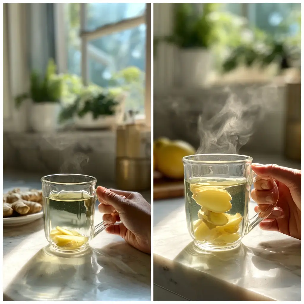 zutaten für ingwer zimt rezept zum abnehmen mit frischem ingwer zimt und zitrone