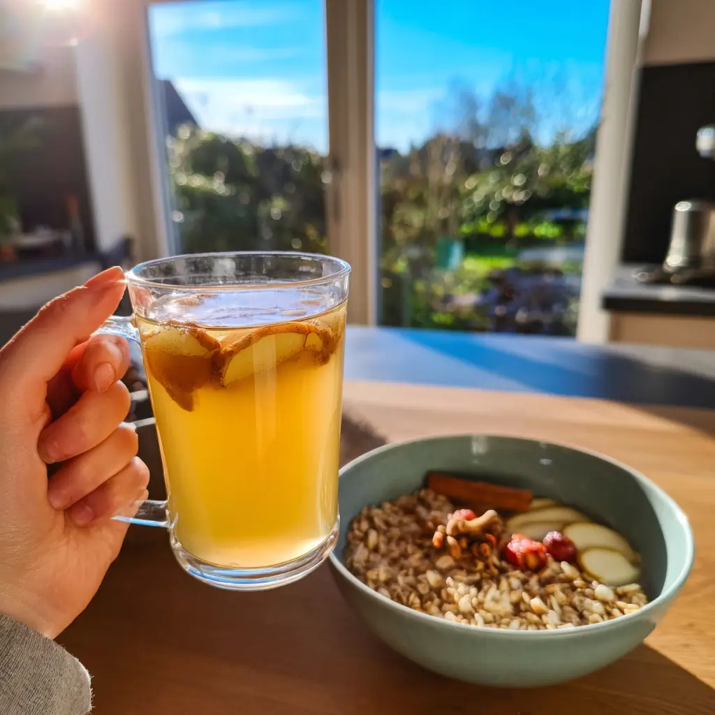 ingwer zimt rezept zum abnehmen als teil einer gesunden morgenroutine