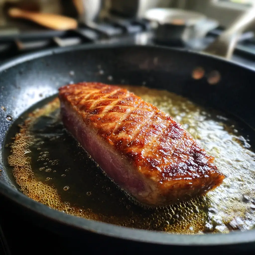 entenbrust rezept im ofen garen gleichmäßige temperatur