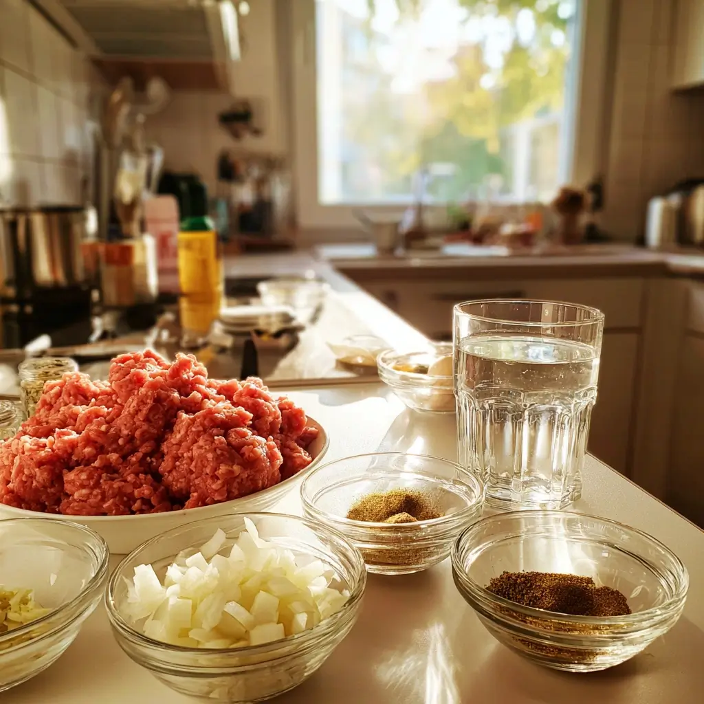 rezept cevapcici zutaten frisch hackfleisch gewürze knoblauch