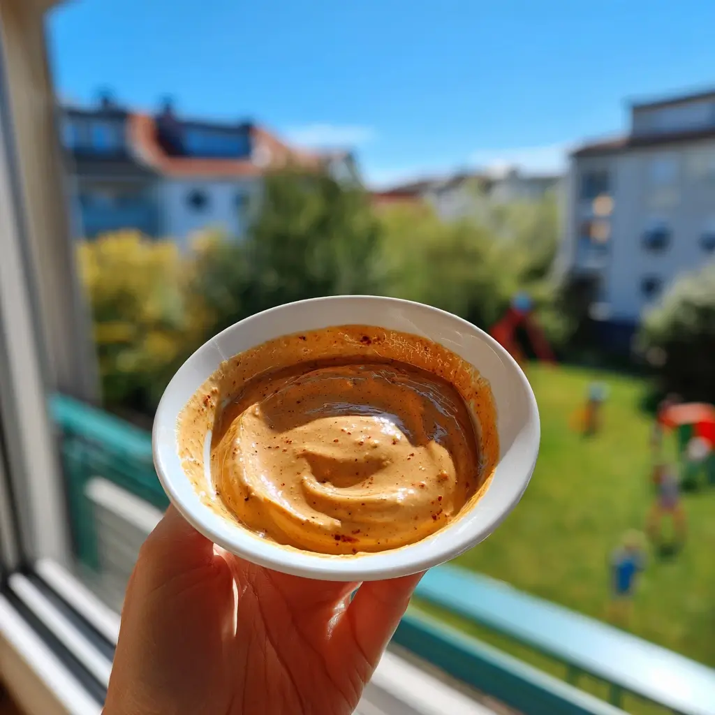 rezept erdnusssauce schritt für schritt zubereitung cremig verrühren