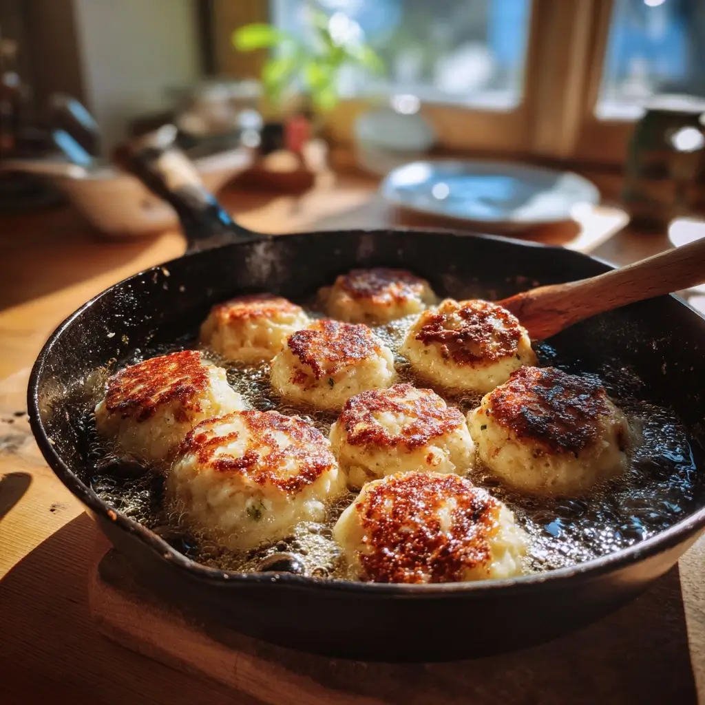 rezepte mit semmelknödel knödel in der pfanne beim anbraten