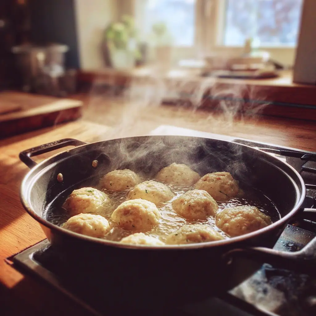 semmelknödel rezept oma knödel im wasser ziehen lassen