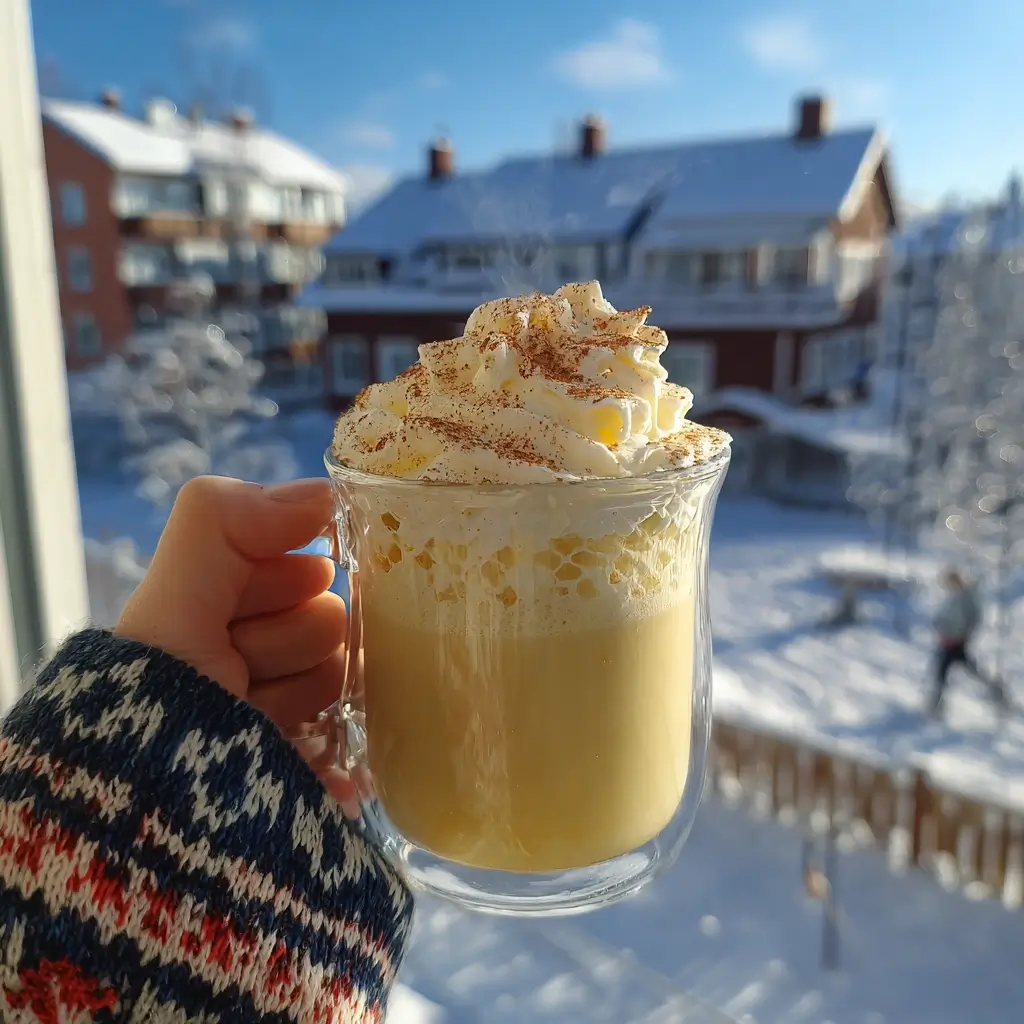 eierpunsch rezept wie vom weihnachtsmarkt cremig im glas serviert
