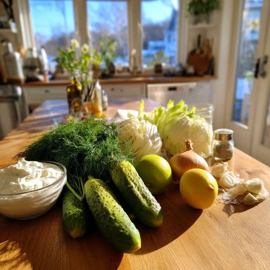 rezepte matjessalat zutaten matjes apfel gurke dill frisch
