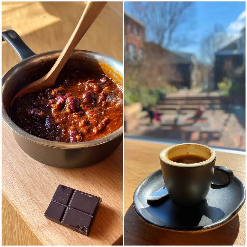 chili sin carne rezept mit schokolade und kaffee geheimzutaten